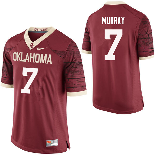Oklahoma Sooners #7 DeMarco Murray College Football Jerseys Limited-Crimson